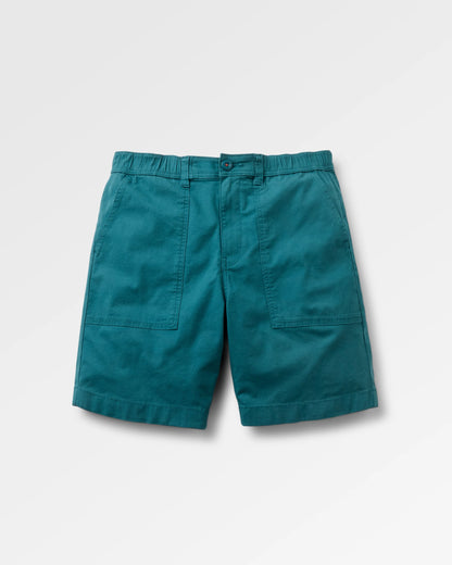 Kimmer Ripstop Cotton Short - Mediterranean - Flatlay