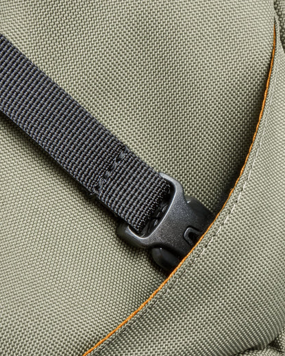 Wayfarer Recycled Backpack Duffel - Khaki - Flatlay