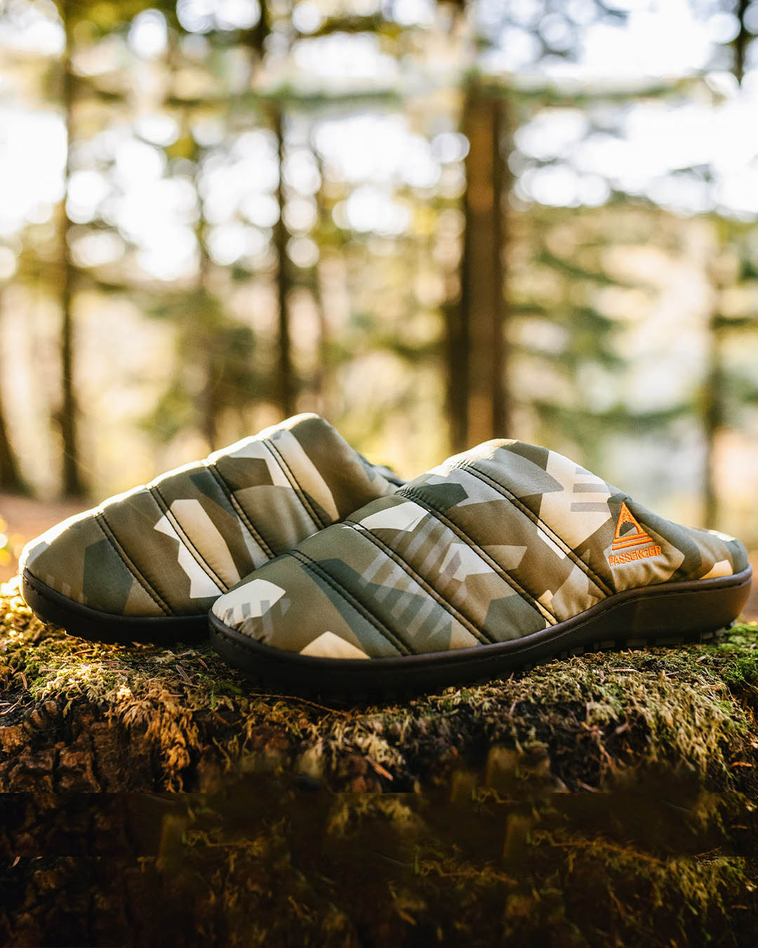 Sole Slipper - Fir Tree Camo Pattern