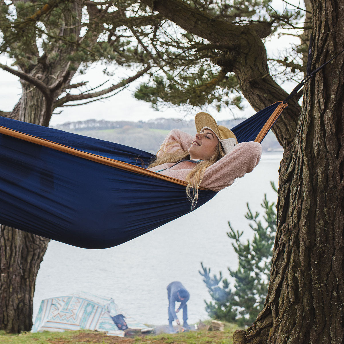 Womens_Cord Daytime Sherpa Lined Hat - Sandy Brown