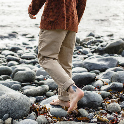 365 Organic Cotton Trouser - Chinchilla Brown