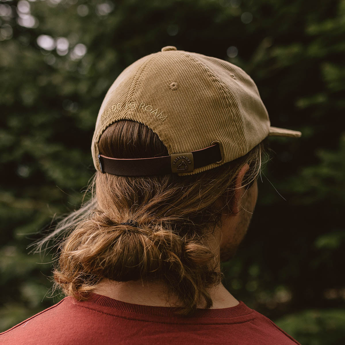 Byron Recycled Cord 5 Panel Cap - Chinchilla Brown