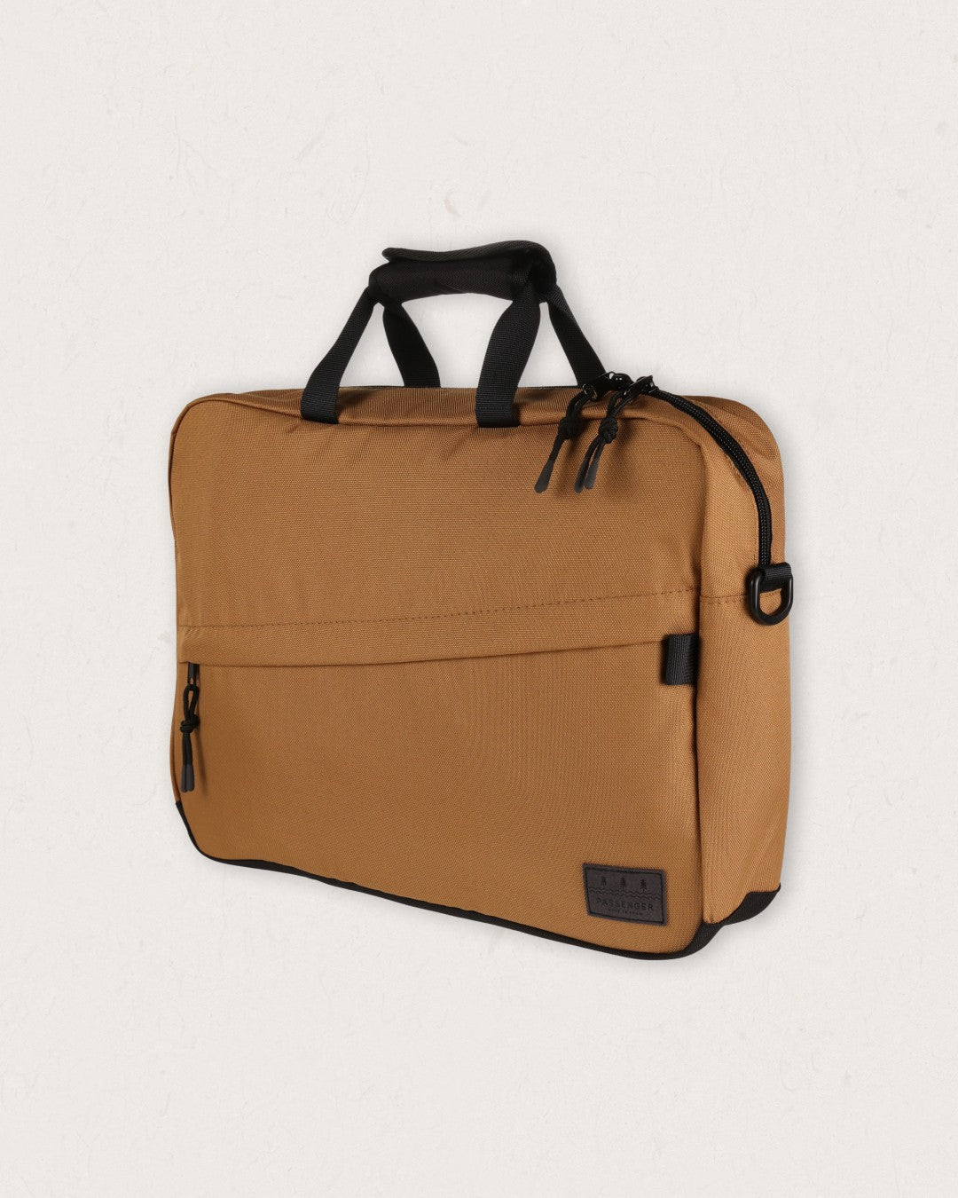 Recycled Messenger Bag - Golden Brown