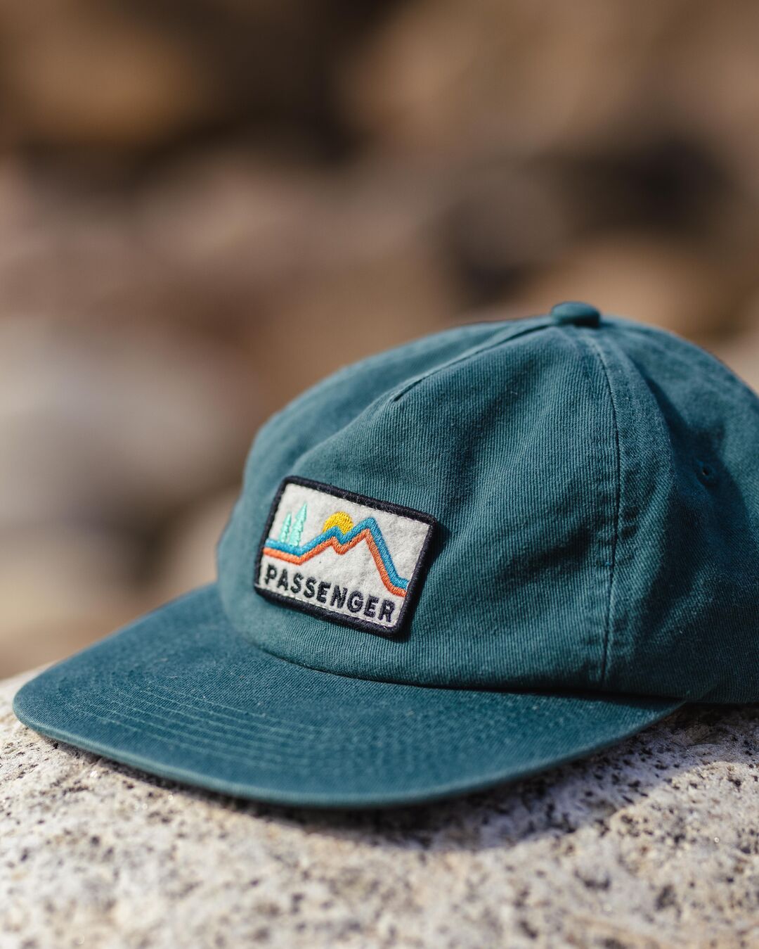 Fluke Recycled Cotton 5 Panel Cap - Deep Ocean