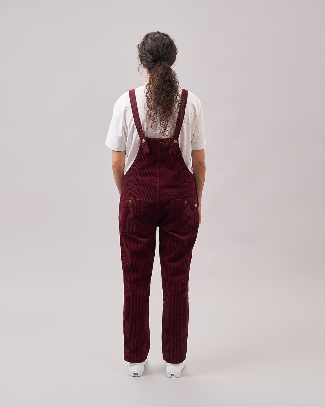 Tiaga Cord Dungarees - Wine