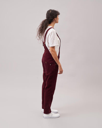 Tiaga Cord Dungarees - Wine